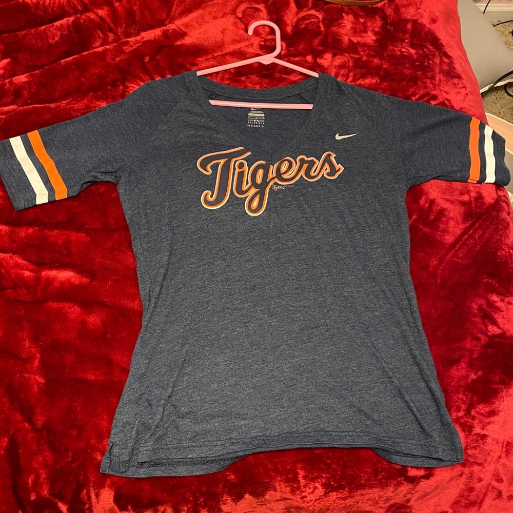 Tigers blue Nike shirt